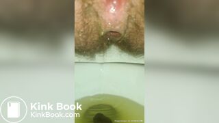 Stretching My Tight Hole With A Fat Shit