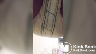 Messy Blort in Diaper