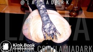 Dirty and masked @lamiadark_