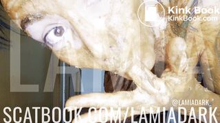 Shit-filled double penetration @lamiadark_