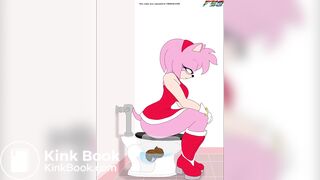 Amy pooping on micro Blaze