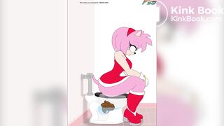 Amy pooping on micro Blaze