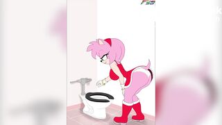 Amy pooping on micro Blaze
