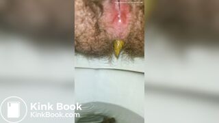Nice Load From Hairy Ass