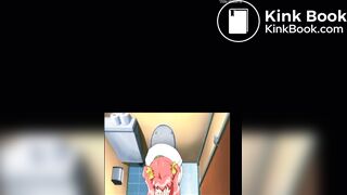 Anime girl painful diarrhea