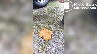 POO DESPERATION AT THE WOODS