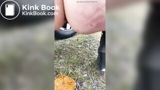 POO DESPERATION AT THE WOODS