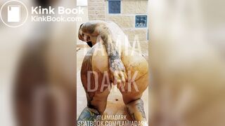 Massive load on the terrace @lamiadark_