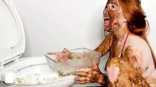 Cute Girl Toilet Play Part 2