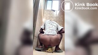 WEST AFRICAN Ebony MASSIVE SHIT