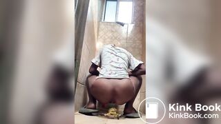 WEST AFRICAN Ebony MASSIVE SHIT