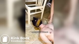 Hijab Mistress Berilla Shitting in mouth