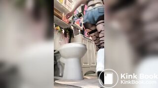 sexy girl has diarrhea