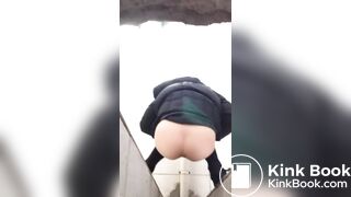 Chinese Girls Nice Shits on Toilet Compilation - video 3