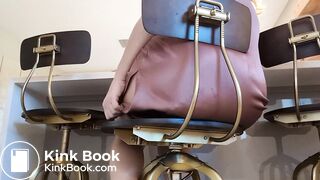 Sexy Hot Blonde Girl Nicely Loads Her Silk Skirt