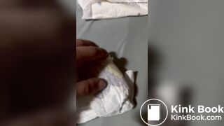 Found Full Baby diaper in public