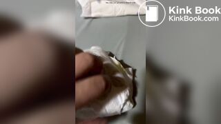 Found Full Baby diaper in public