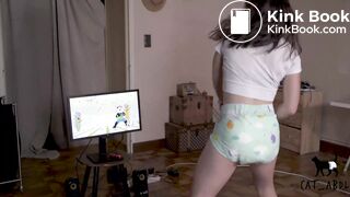 Suppository while playing just dance