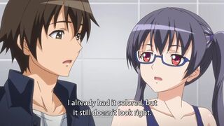 Woman has anal sex to help her poop