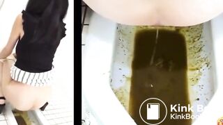 女の子が下痢をする 3