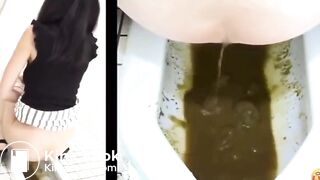 女の子が下痢をする 3