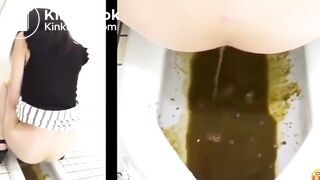 女の子が下痢をする 3