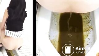 女の子が下痢をする 3