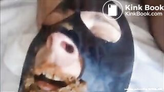 French scat couple is playing with poo