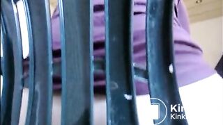 Dutch PAWG shits big pile on dick
