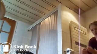 Dutch PAWG shits big pile on dick