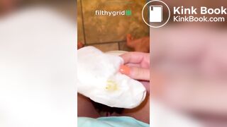 Girls pooping on toilet - video 67