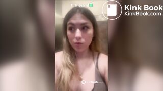 Girl pooping on toilet - video 263