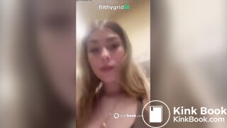 Girl pooping on toilet - video 263