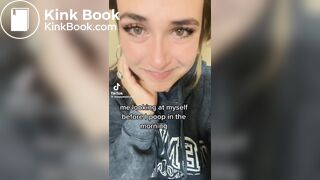 Hot BBW toilet selfie