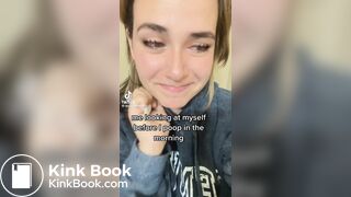 Hot BBW toilet selfie