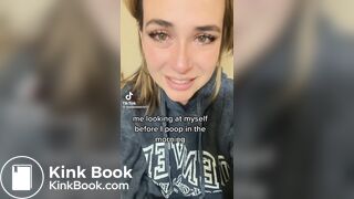 Hot BBW toilet selfie