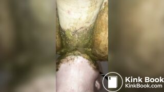 Lick her shit covered pussy phone recording
