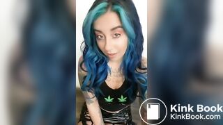 Your beautiful goddess in stocking wants you to eat her