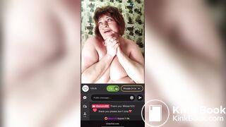 Crazy Russian lady shoots out her toy lush