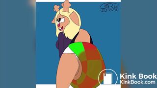 Noelle Diaper Messing Animation