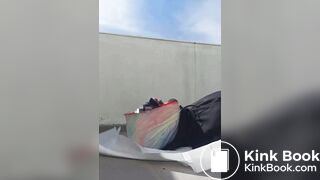 Scat slave gets a huge dump on the face