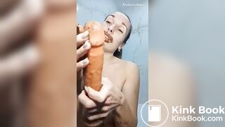 Smearing the Big Boobs