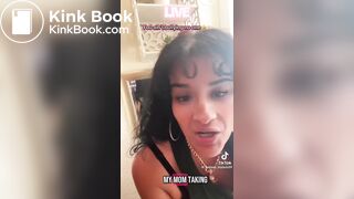 Hispanic BBW poop toilet selfie