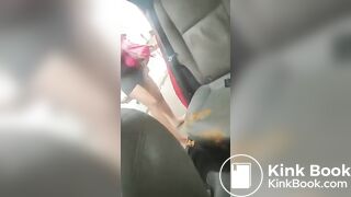 Girl shit herself in the Uber (Short vídeo )