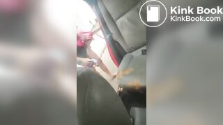 Girl shit herself in the Uber (Short vídeo )