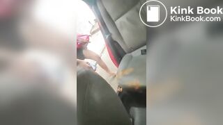 Girl shit herself in the Uber (Short vídeo )