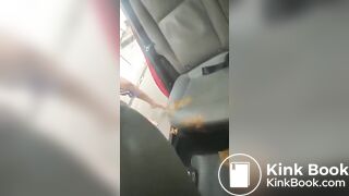 Girl shit herself in the Uber (Short vídeo )