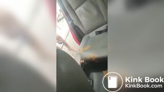 Girl shit herself in the Uber (Short vídeo )