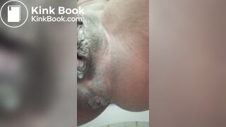 Black Ebony lil bit of pee,cream,prolapse,scat (8/1/25)