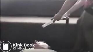 Human toilet fed through tube